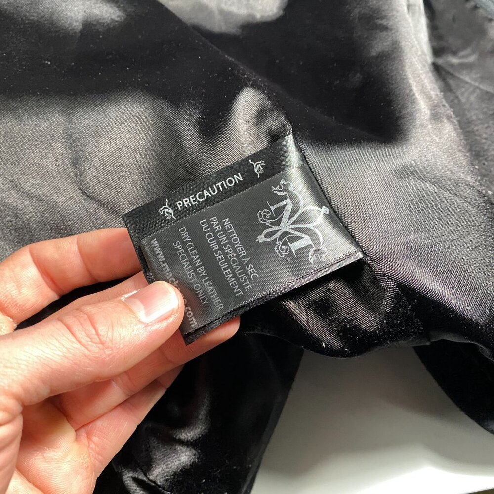 Mackage for Holt Renfrew 2-in-1 Convertible Wool Long Coat mens size Size 42 - Picture 6 of 10
